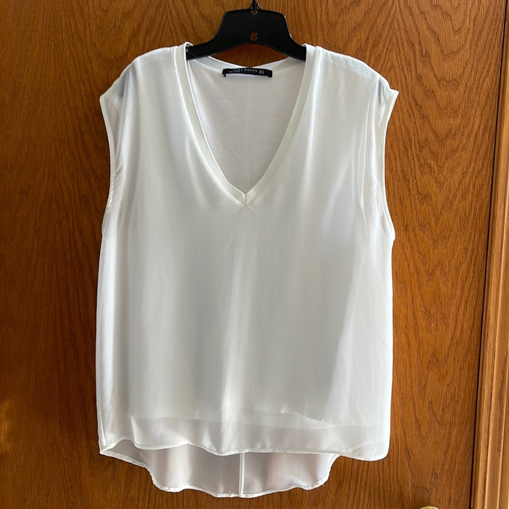 Zara Woman Sleeveless Top Sz M